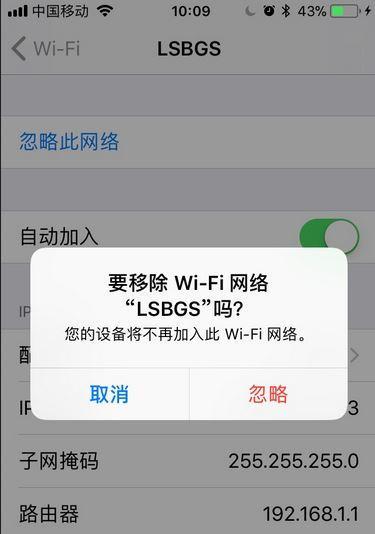 解决iPhone明明有WiFi却无法连接的问题（排除故障步骤）