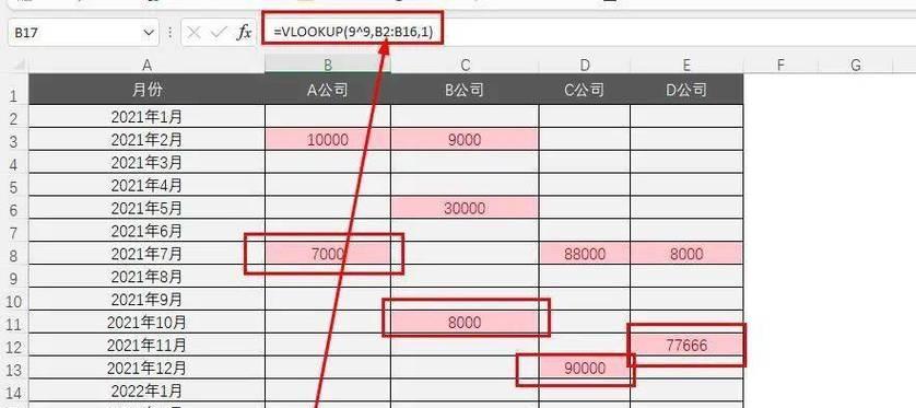 掌握VLOOKUP函数，提高Excel数据处理效率（VLOOKUP函数的用法）